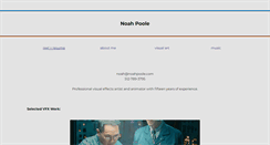 Desktop Screenshot of noahpoole.com
